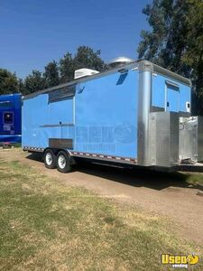 Like New - 8' x 25' Street Vending Unit - Kitchen Food Concession Trailer for Sale in California!