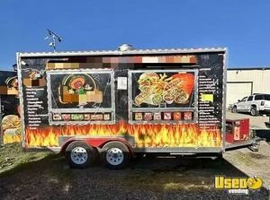 2022 Kitchen Food Concession Trailer with Fire Suppression System for Sale in California!