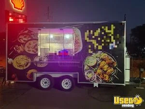 Nicely Equipped - 2025 Kitchen Food Concession Trailer with Pro Fire System for Sale in California!