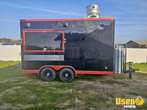 2023 - 8' x 14' Food Concession Trailer with CA Insignia | Mobile Food Unit for Sale in California!
