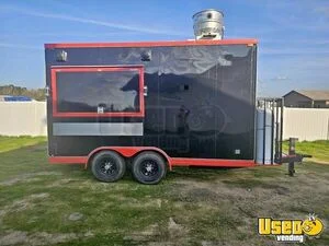 2023 - 8' x 14' Food Concession Trailer with CA Insignia | Mobile Food Unit for Sale in California!