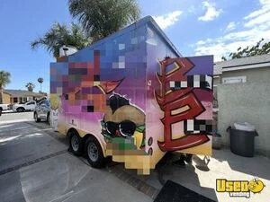 2022 8.5' x 14' Kitchen Food Concession Trailer with Pro Fire System for Sale in California!