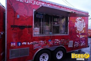 Permitted - 2020 8' x 16' Kitchen Food Concession Trailer with Pro-Fire Suppression for Sale in California!