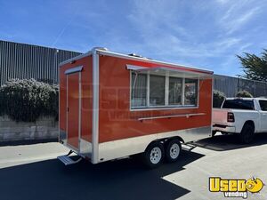 NEW - 2024 7' x 14' Kitchen Food Concession Trailer w/ NSF Equipment Mobile Food Unit for Sale in California!