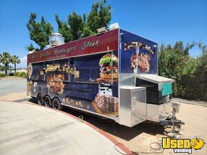 LOADED - 2021 7' x 24' Kitchen Food Concession Trailer with Pro-Fire Suppression for Sale in California!