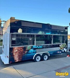 Well-Equipped Permitted 2021 Mobile Kitchen Food Trailer with Pro-Fire for Sale in California!