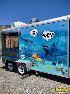 2014 - 8.5' x 15' Kitchen Food Concession Trailer with HCD Insignia + Pro Fire System for Sale in California!