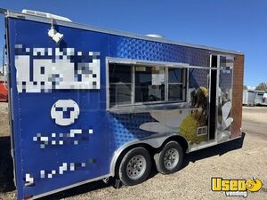 2018 7' x 16' Kitchen Food Concession Trailer with Pro-Fire System for Sale in Colorado!
