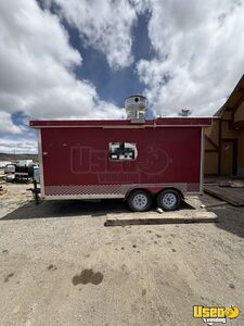 2021 8' x 18' Kitchen Food Trailer with Fire Suppression System | Concession Trailer for Sale in Colorado!