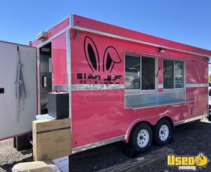 2023 - 8.5' x 18' Kitchen Food Concession Trailer with Pro-Fire System for Sale in Colorado!