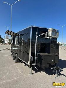 Like New - 2024 8' x 16' Kitchen Food Trailer with Fire Suppression System | Concession Trailer for Sale in Colorado!