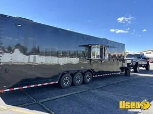 TURN KEY 2025 Elite Cargo 8.5' x 32' Kitchen Food Concession Trailer with Pro Fire System for Sale in Colorado!