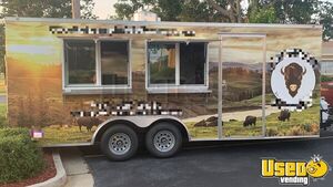 Like-New - 2021 8.5' x 20' Mobile Kitchen with Pro-Fire Suppression and Hood for Sale in Colorado!