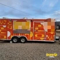 2021 8' x 22' Kitchen Food Concession Trailer with Pro-Fire System for Sale in Colorado!
