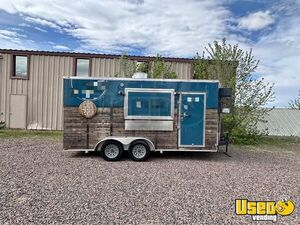 2021 7' x 16' Kitchen Food Concession Trailer with Pro-Fire System for Sale in Colorado!
