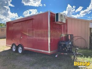 Custom Built 2022 - 8' x 16' Food Concession Trailer with Pro-Fire System for Sale in Colorado!