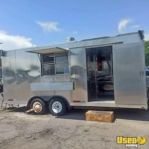 2023 8' x 18' Kitchen Food Concession Trailer with Fire Suppression System for Sale in Colorado!