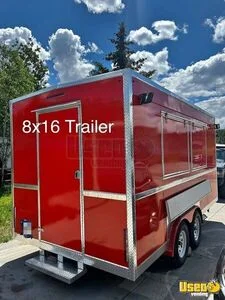 Well Equipped - 2025 8' x 16' Kitchen Food Concession Trailer for Sale in Colorado!