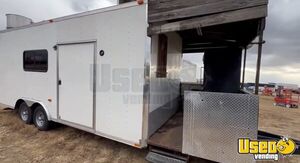 Well Equipped - 2008 25' Kitchen Food Concession Trailer w/ Porch + Pro Fire System for Sale in Colorado!