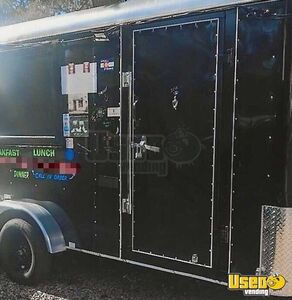 2023 7' x 16' Interstate Kitchen Food Trailer with Fire Suppression System for Sale in Colorado!