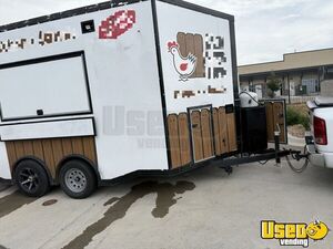 Turnkey - 2022 8' x 18' Kitchen Food Concession Trailer with Fire Suppression System for Sale in Colorado!