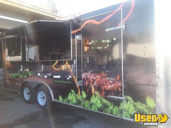 Kitchen Food Trailer Concession Window Florida for Sale