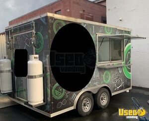 Well Equipped - 2022 8.5' x 14' Kitchen Food Trailer with Fire Suppression System for Sale in Connecticut!