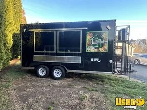 2024 8' x 16' Food Kitchen Concession Trailer w/ Pro Fire System for Sale in Connecticut!