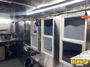 Kitchen Food Trailer Diamond Plated Aluminum Flooring Michigan for Sale