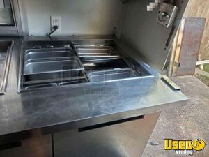 Kitchen Food Trailer Diamond Plated Aluminum Flooring Texas for Sale