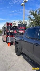 Kitchen Food Trailer Exterior Customer Counter Florida for Sale