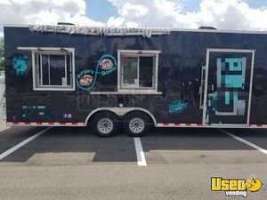 Turn key Business - 2021 8' x 24' Kitchen Food Trailer with Fire Suppression System for Sale in Florida!