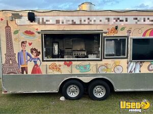 Turnkey - 2021 8.5' x 22' Quality Cargo Kitchen Food Trailer with Fire Suppression System for Sale in Florida!