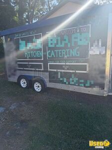 Well Equipped - 8' x 16' Kitchen Food Concession Trailer with Fire Suppression System for Sale in Florida!