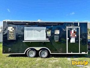 2023 8.5' x 20' Kitchen Food Concession Trailer with Pro-Fire System for Sale in Florida!