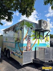 8' x 14' Kitchen Food Concession Trailer with Fire Suppression System for Sale in Florida!