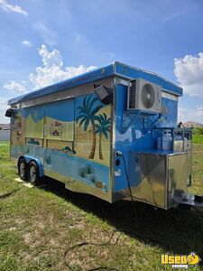 2022 8' x 18' Kitchen Food Concession Trailer with Pro-Fire System for Sale in Florida!