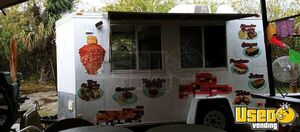 8' x 12' Mobile Kitchen Food Concession Trailer with Fire Suppression System for Sale in Florida!