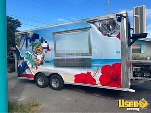 NEW - 2021 8.5' x 18' Kitchen Food Concession Trailer with Pro-Fire Suppression for Sale in Florida!