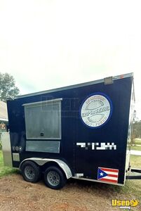 Well Equipped - 2021 7' x 12' Eagle Cargo Kitchen Food Trailer for Sale in Florida!