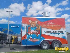 TURNKEY - 2022 7' x 12' Kitchen Food Concession Trailer | Mobile Food Unit for Sale in Florida!