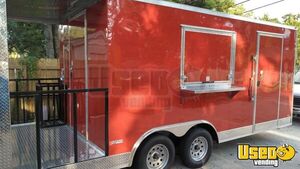 NEW 2024 CUSTOM ORDER 8.5' x 20' Freedom Food Concession Trailer with a 4' Porch for Sale in Florida!