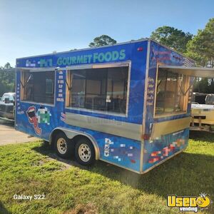 Versatile - 2006 8.5' x 16' Kitchen Food Trailer with Fire Suppression System for Sale in Florida!