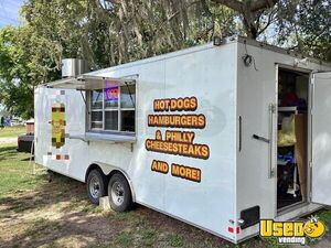 2019 - 24' Street Food Concession Trailer | Mobile Food Unit with Inventory for Sale in Florida!