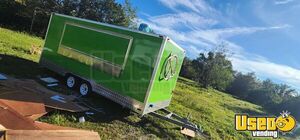 NEW - 2024 7' x 14'  Kitchen Food Trailer | Food Concession Trailer for Sale in Florida!