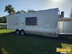 BRAND NEW 2025 8.5' x 24' Kitchen Food Concession Trailer with Pro-Fire System for Sale in Florida!