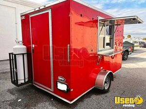 2023 6' x 15' Kitchen Food Concession Trailer with Fire Suppression System for Sale in Florida!