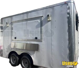Well Equipped - 2022  8.5' x 14' Kitchen Food Concession Trailer for Sale in Florida!