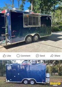 2019 -  9' x 16' Cargo Mate Mobile Kitchen Food Concession Trailer Mobile Food Unit for Sale in Florida!