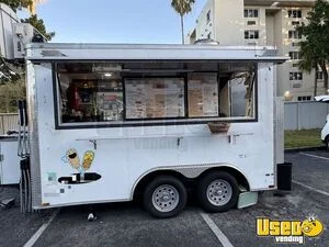 2021 - 8.5' x 12' Food Concession Trailer Mobile Kitchen w/ Pro Fire Syste for Sale in Florida!
